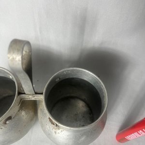 Yerbero y Azucarero Doble de Aluminio con Tapa y Asa - imagen 7