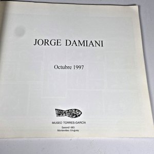 Libro de Jorge Damiani - Octubre 1997 - imagen 3