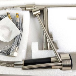 Juego de Grifería de Cocina Cromada con Ducha y Caja Eléctrica - imagen 4
