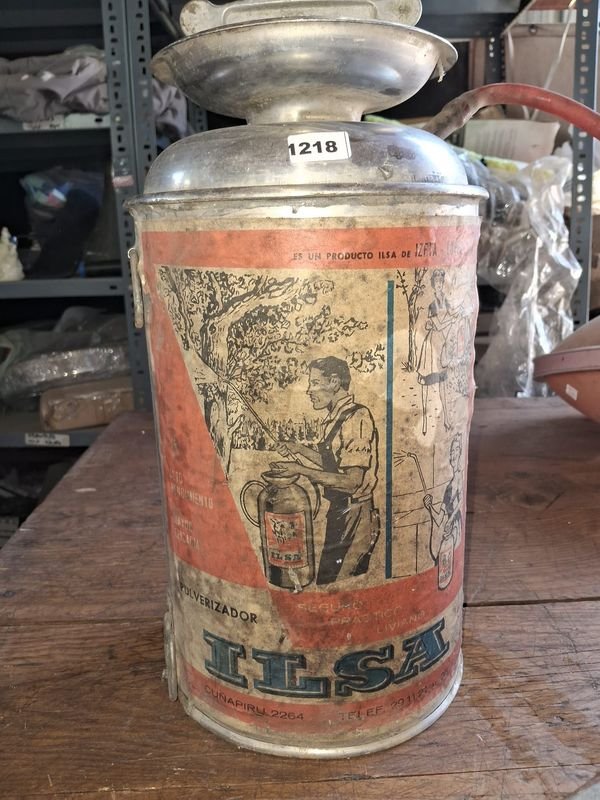 Lote anterior: Antiguo pulverizador en metal Ilsa