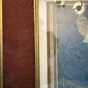 Lote de 2 Cuadros Enmarcados: Última Cena Armenia y Verónica de Memling - imagen 7