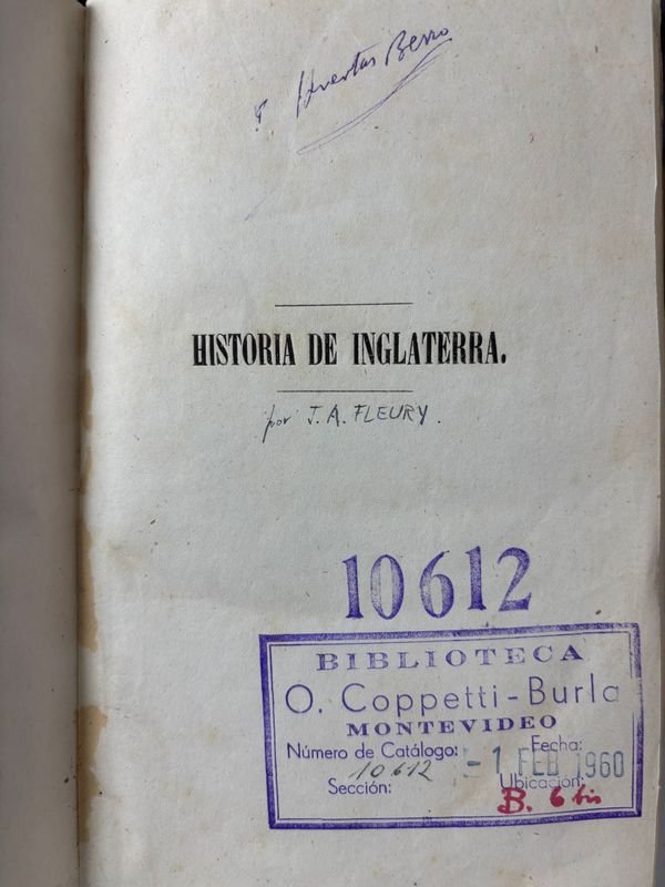 Libro de Historia de Inglaterra del año 1857 - imagen 2