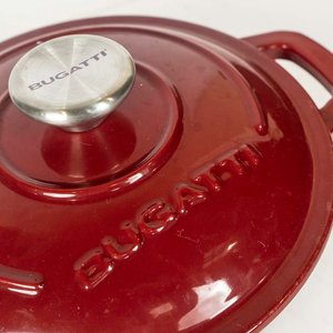 Olla Bugatti Hierro Esmaltado Roja 41 cm - imagen 2