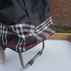 Carrito de Compras Plegable con Diseño Cuadros - imagen 2