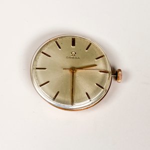 Máquina y Esfera de Reloj Omega Vintage con Flexo Original - imagen 2