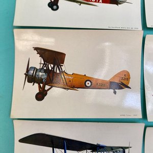 Lote de 6 Postales de Aviones Históricos de Combate - imagen 3