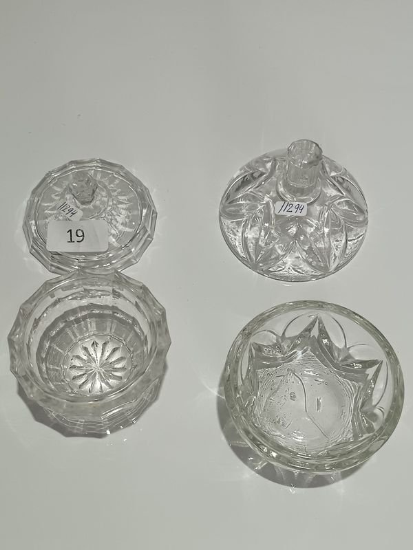 Dos carameleras de vidrio para decoración - imagen 4