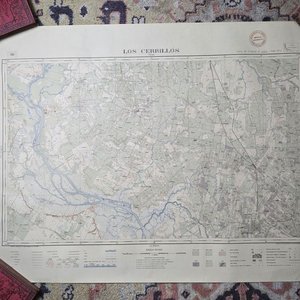 Lote anterior: Mapa Topográfico "Los Cerrillos" - Escala 1:50.000 - Instituto Geográfico Militar Uruguay