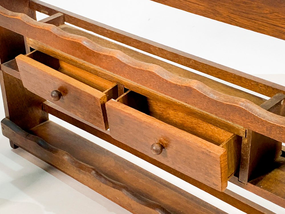 Especiero en madera con pimentero y salero - imagen 3