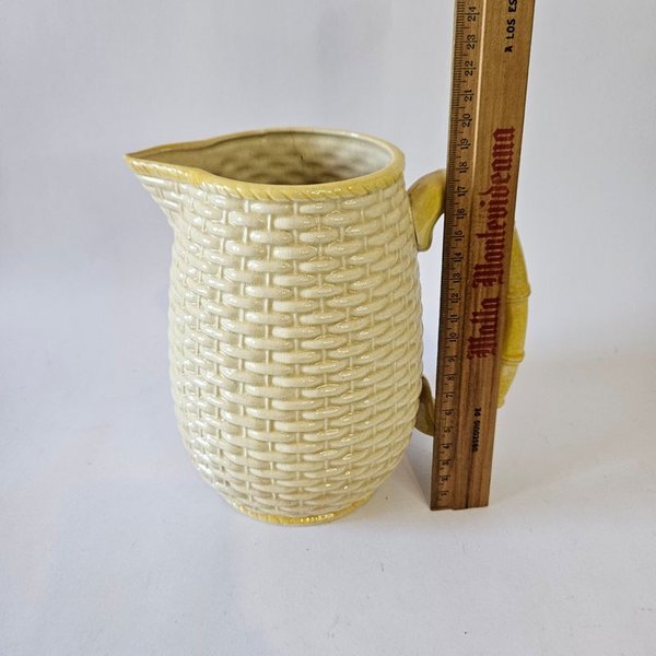 Jarra de loza Japonesa, sana para decoración - imagen 3