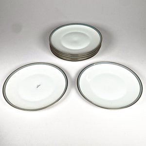 Lote anterior: Ocho Platos de Porcelana Rosenthal con Borde Azul y Dorado
