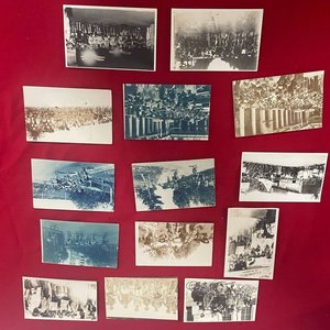 Lote de Postales Antiguas de Largadas y Eventos - imagen 5