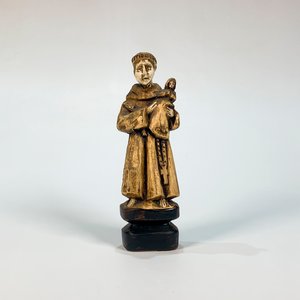 Lote anterior: Escultura Religiosa Cerámica: San Antonio de Padua con Niño