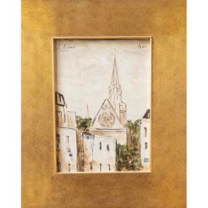 Lote siguiente: Óleo "Paris" de J. Ruano, 31 x 22.5 cm