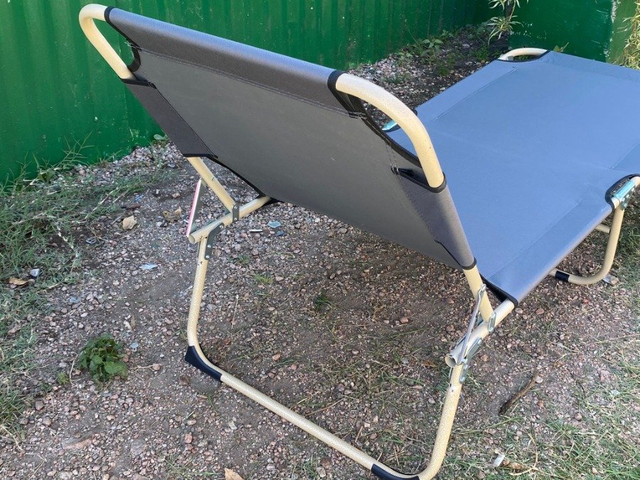 Catre de camping plegable y regulable - imagen 6