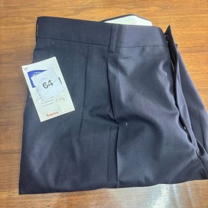Pantalón de Vestir Azul Marino Talle 54 Marca Trevira - imagen 3