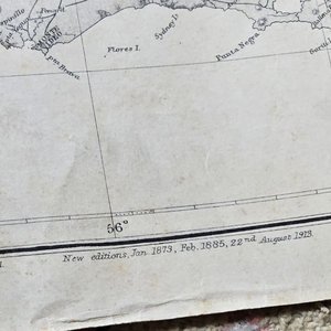 Mapa Antiguo Ríos Paraná y Uruguay - Ediciones 1873-1913 - imagen 4