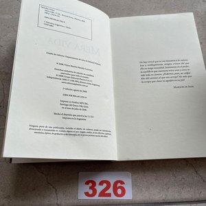 Libro "Mera Vida" de Víctor Heredia - Novela Policial - imagen 2