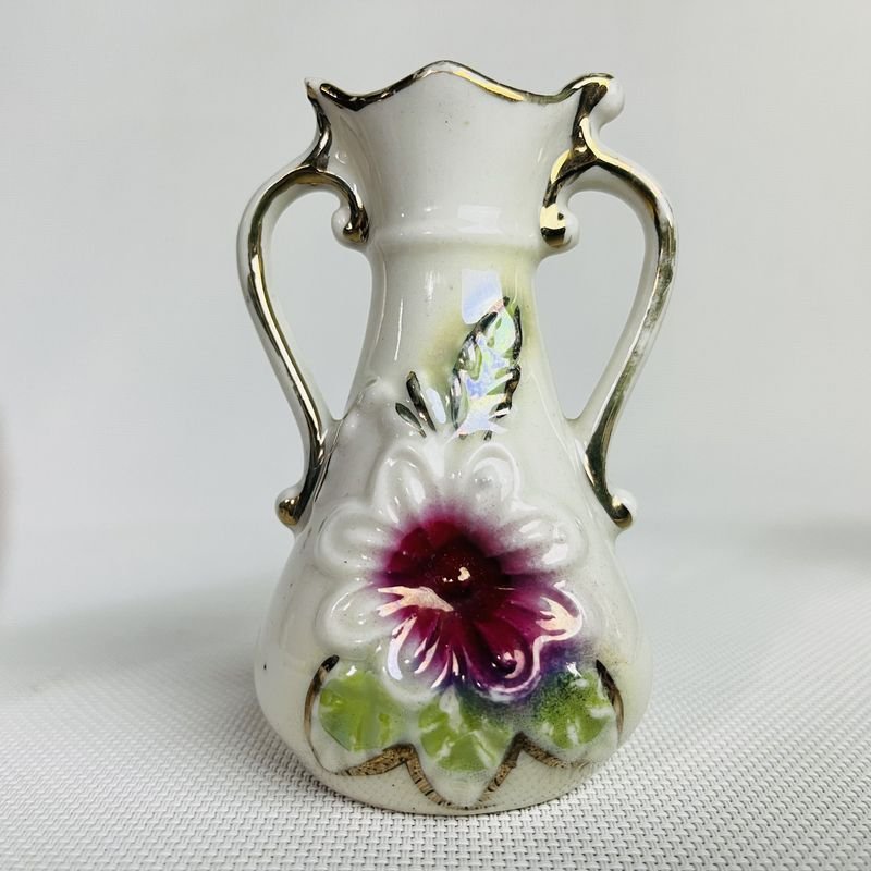 Tres floreros de porcelana decorativos - imagen 2