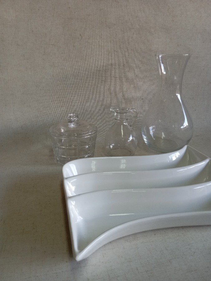 Set de vidrio para decoración y uso - imagen 6