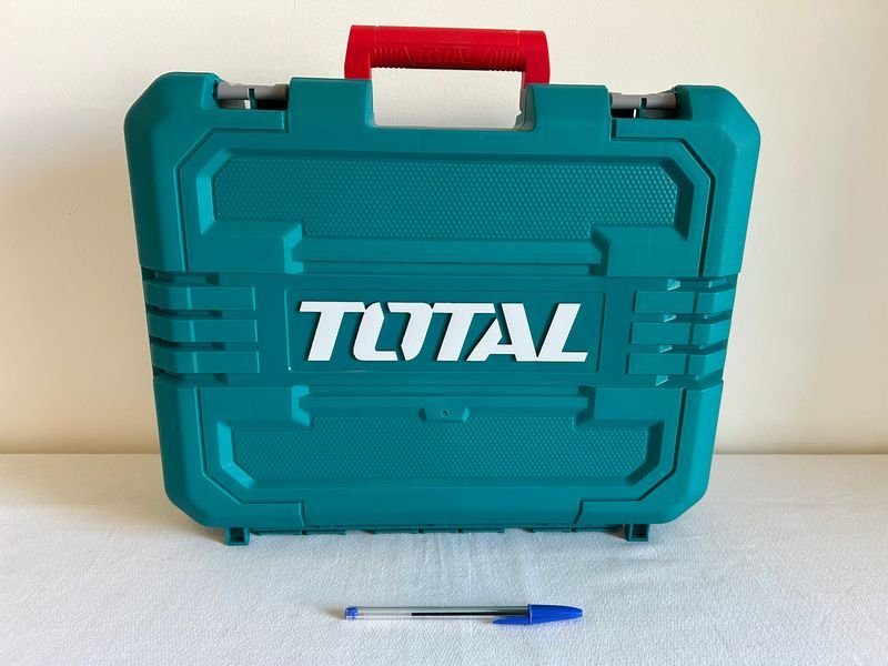Valija Multiuso Total Plástico Azul y Rojo 40x32cm