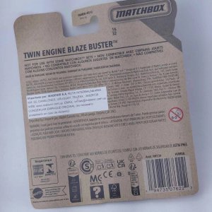 Avión Matchbox Sky Busters Jet Fueler - imagen 2