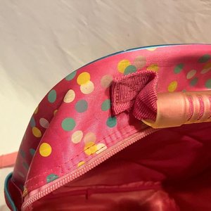 Mochila Escolar Infantil Minnie Mouse con Lentejuelas y Lunares - imagen 2