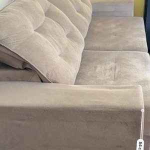 Sillón de 2 Cuerpos Reclinable con Chaise y Tela Lavable - imagen 6