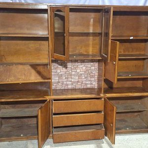Modular de Madera Enchapada con 9 Puertas y 3 Cajones - imagen 2