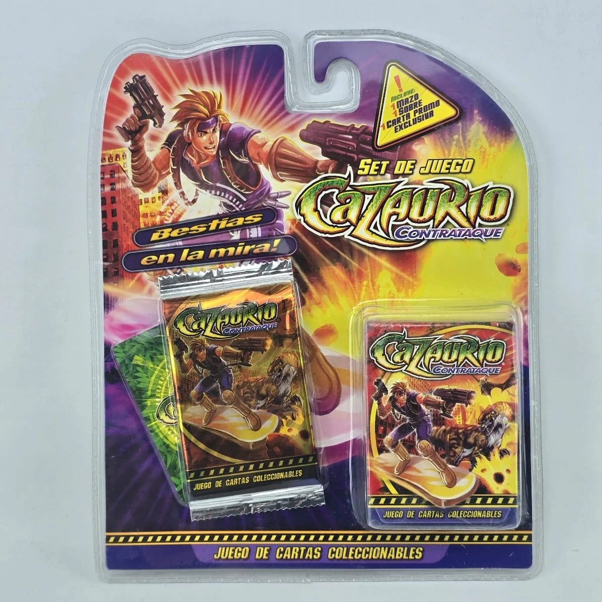 Set de Juego Cazaurio Contrataque con Cartas Coleccionables