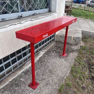 Barra Pasaplatos Coca-Cola Roja Metálica - imagen 2