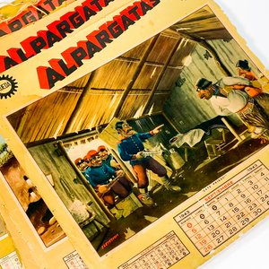 Lote de Almanaques Alpargatas Años 40 y Fotografías para Visor S.XX - imagen 3