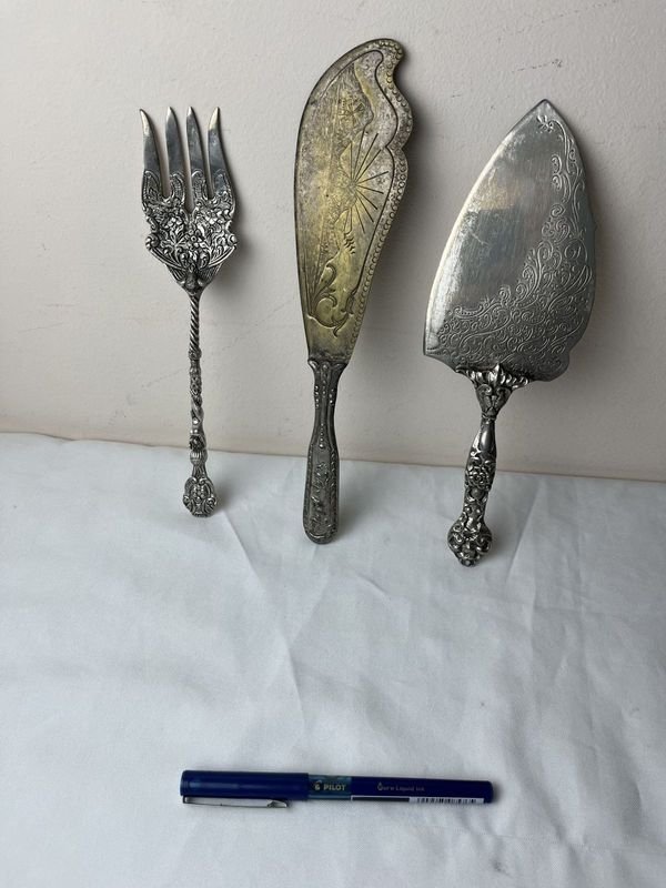 Piezas de servir de plata - imagen 4