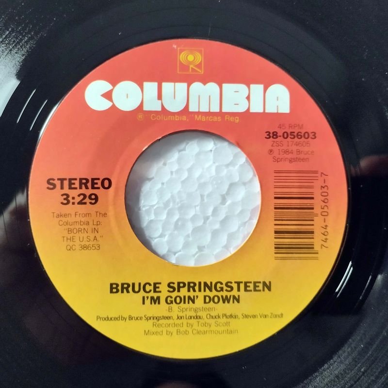 Vinilos de Bruce Springsteen: 'I'm Goin' Down' y 'Janey, Don't You Lose Heart' - imagen 4