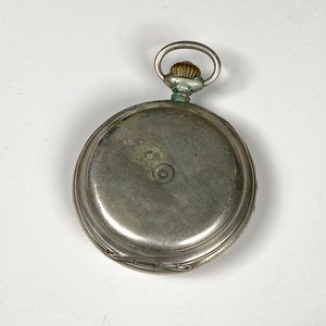 Reloj de Bolsillo "El Águila" Caja de Plata Antigua - imagen 5