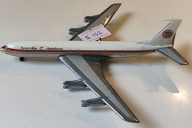 Avión Boeing 707 Egypt Air Gemini Jets Escala 1/400