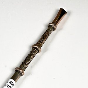 Lámpara de Escritorio Flexible Metálica y Bombilla de Plata - imagen 6