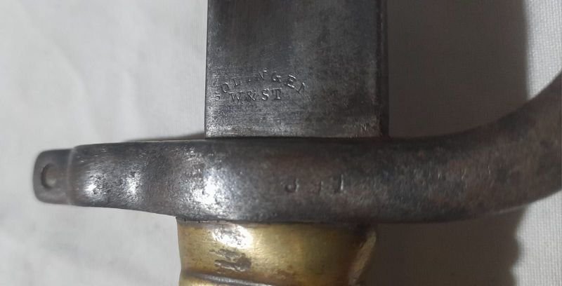 Armas antiguas de colección: Bayoneta Yatagan modelo 1866 y Fusil Chassepot 1866 y Máuser 1871 - imagen 7
