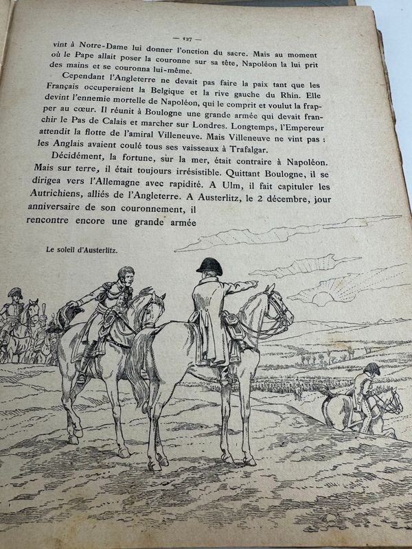 Libro de Historia de Francia, Ilustrado por Job, 1930 - imagen 5