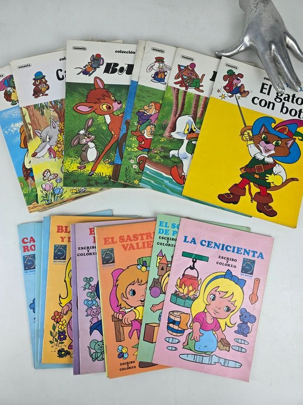 Colección de Cuentos Infantiles Ilustrados: Blancanieves, Cenicienta y más