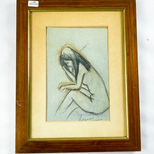 Lote anterior: Cuadro Pastel Motivo Dama Sentada, Marco Madera