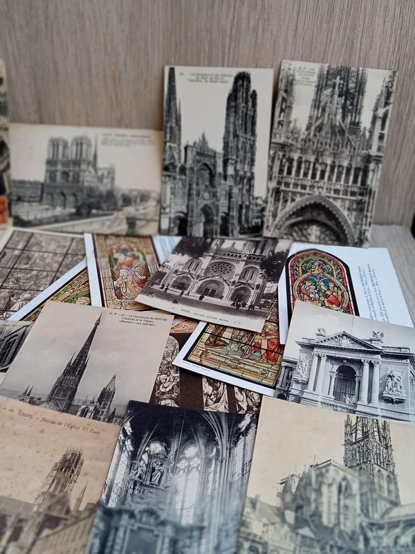 Colección de Tarjetas Postales con Fotos de Catedrales - imagen 3