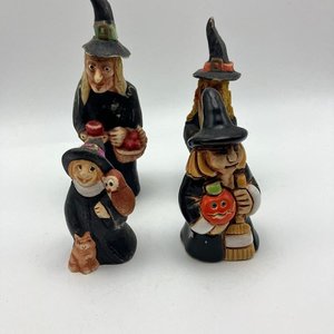 Lote anterior: Lote de 4 figuras de brujas decorativas de Halloween