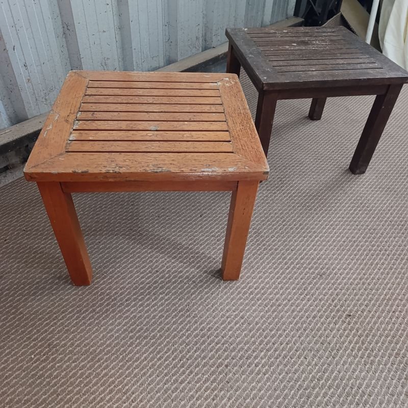Mesas auxiliares en madera maciza para venta - imagen 3
