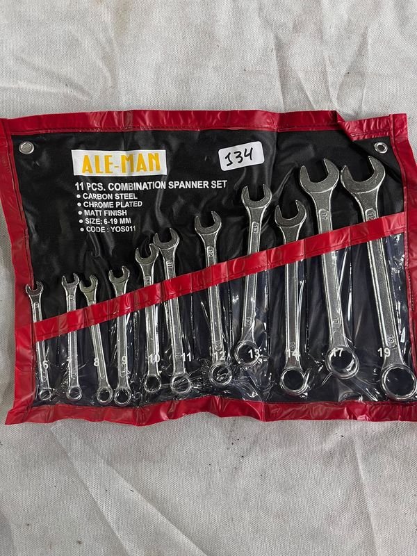 Juego de 11 Llaves Combinadas Ale-Man