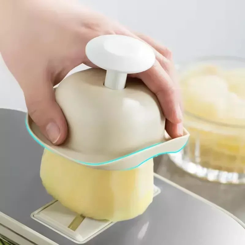 Cortador de Verduras 3 en 1 - Cuchara con Ranuras y Caja para Almacenamiento - imagen 4