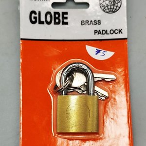 Candado Globe de Bronce 25mm con Llaves - imagen 1