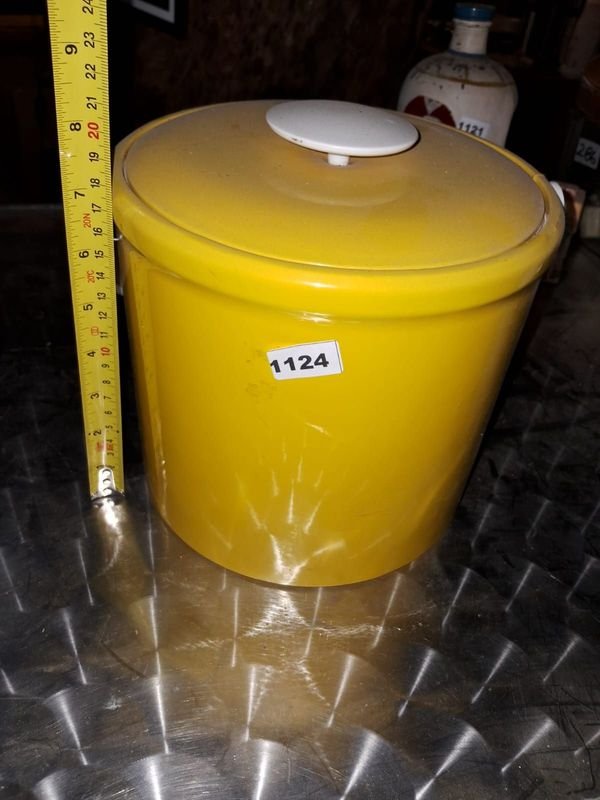 Lote de dos hieleras con tapa y una pinza - imagen 2