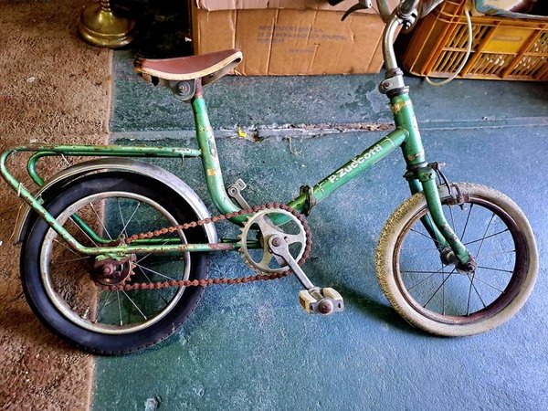 Bicicleta de niño antigua fabricada por Primo Zuccotti - imagen 2