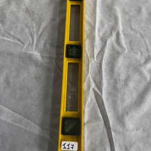 Nivel de Fibra de Vidrio Amarillo con Burbujas - imagen 2